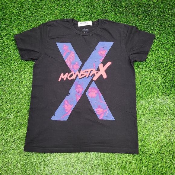 Monsta-X Boy-Band Shirt Large 21x27 Starship-Entertainment - Picture 1 of 12